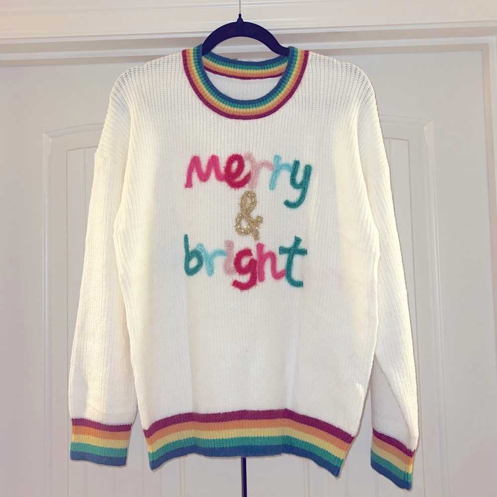 Merry & Bright Christmas Sweater